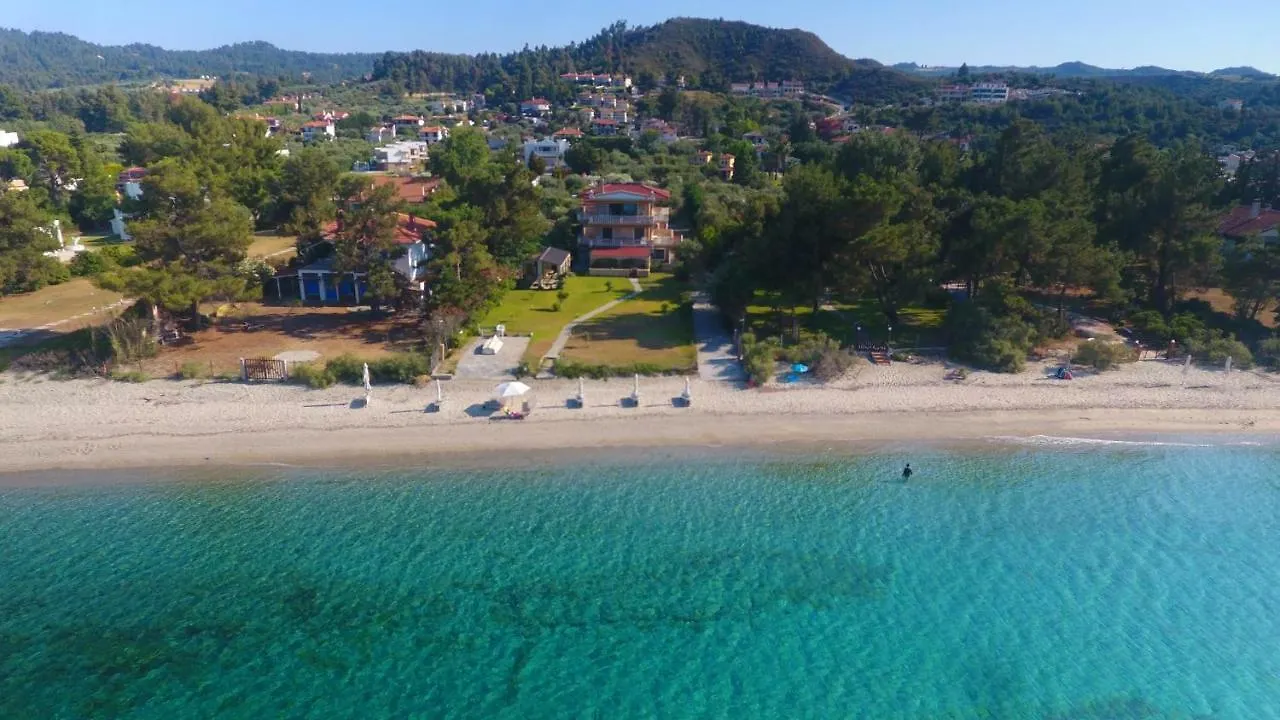 Villa Argo 1 - Beachfront, Big Gardens, Location! Pefkochori